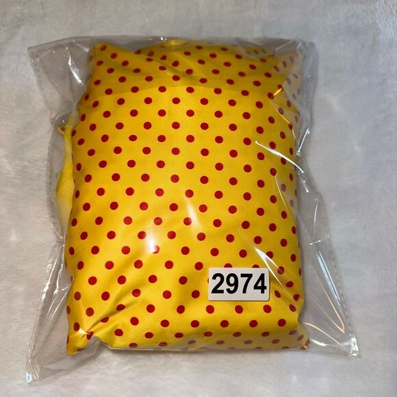 Adidas x Pharrell Williams XS Yellow Red Polka Dot Zipper Close Track Jacket EUC - Picture 12 of 12